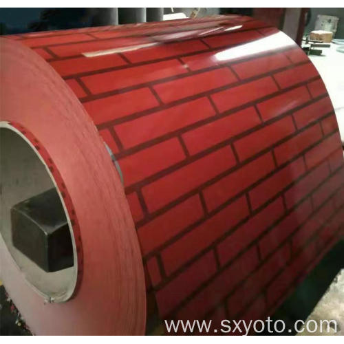 0.13-1.2mm Pre-painted Galvanized Iron Wood/shingle/flower Designs